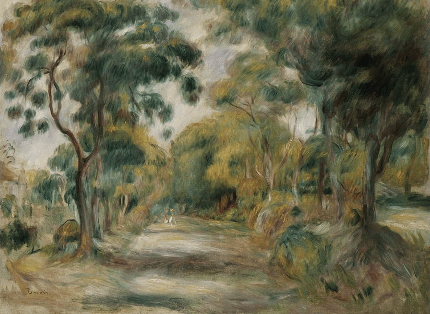 Pierre Auguste Renoir, Landscape at Noon, 1900