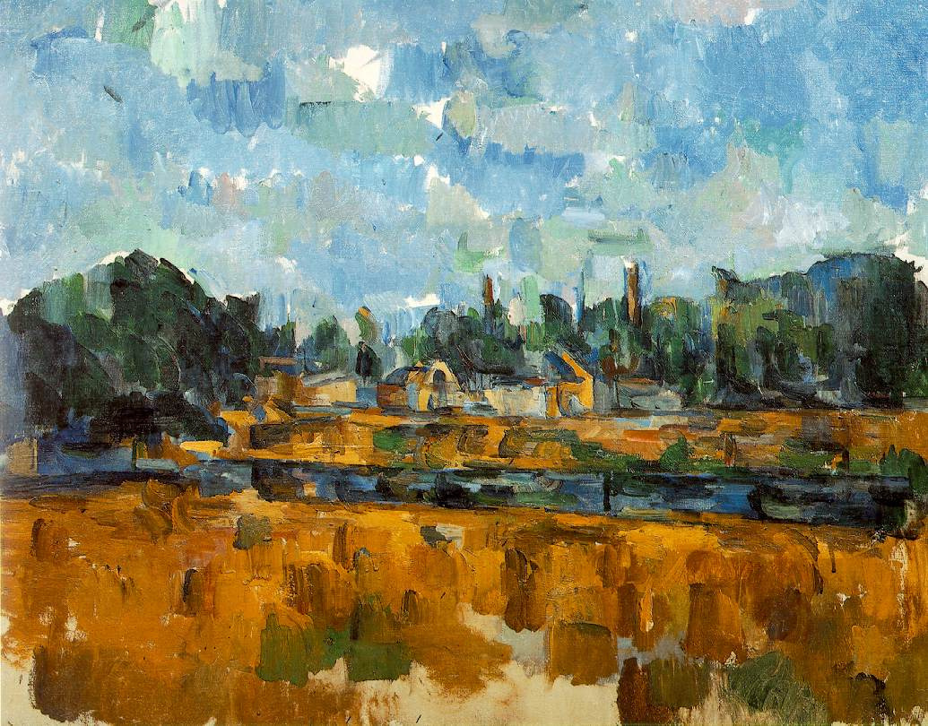 Riverbanks, Paul Cezanne, 1905 