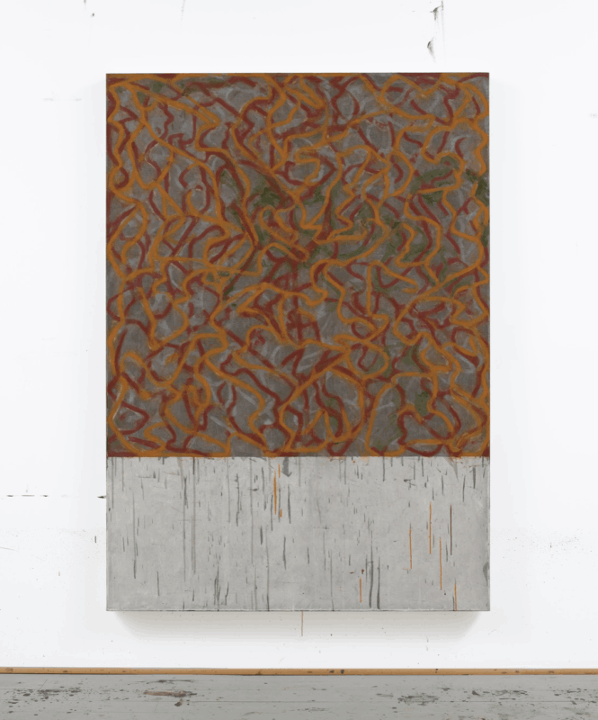 Santorini 2, Brice Marden, 2010-2018 <br> ⓒ2018 Brice Marden/Artists Rights Society (ARS), New York