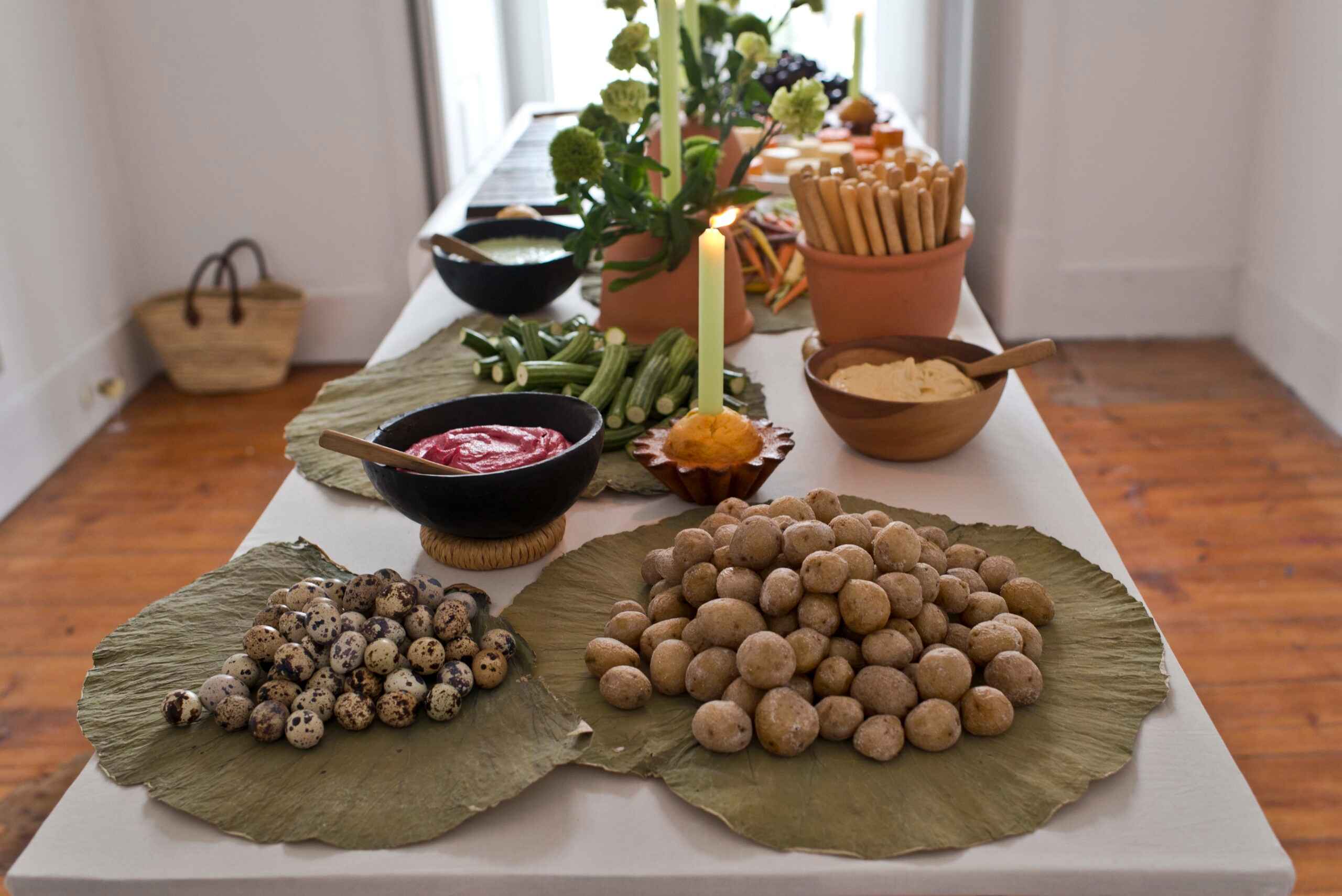 Food project for Thomaz Saavedra Gallery launch in Lisboa ©Luisa Ferreira