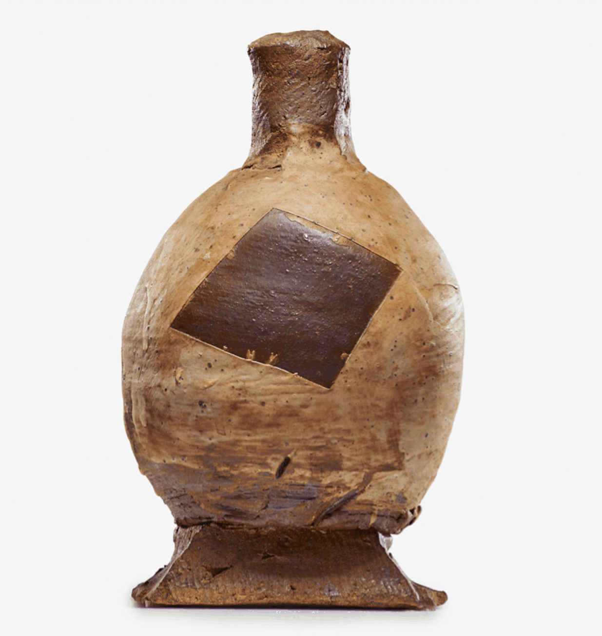 Peter Voulkos, Early bottle, California, 1957